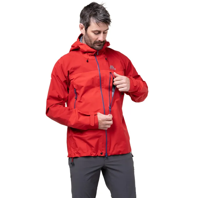 Mountain Equipment Mens Lhotse Jacket - Imperial Red-Crimson-5