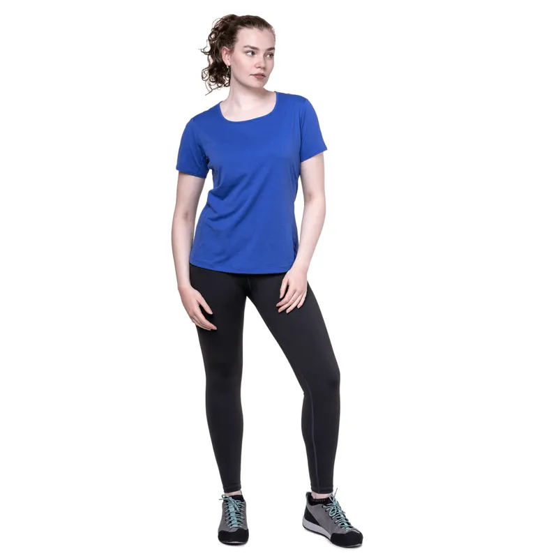 Mountain Equipment Womens Tempi Tee - Majolica Blue-1