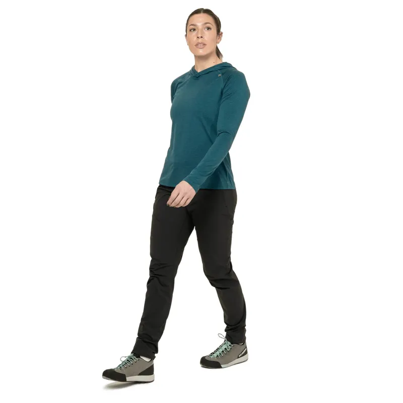 Mountain Equipment Womens Glace Hooded Top - Raisin-3