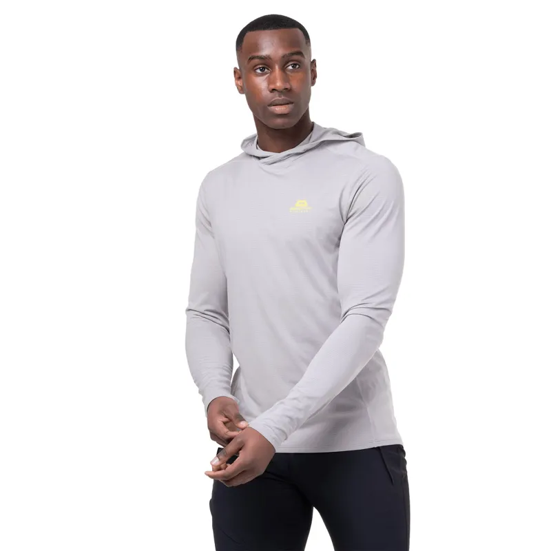 Mountain Equipment Mens Glace Hooded Top - Cardinal Orange-2