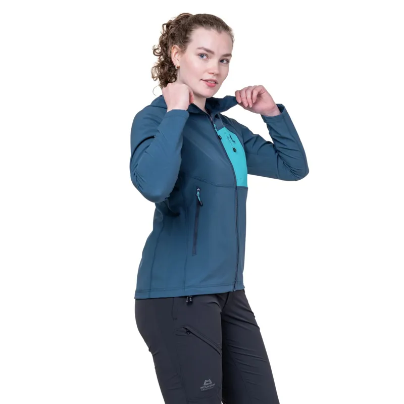 Mountain Equipment Womens Arrow Hooded Jacket - Dusk-Topaz-4