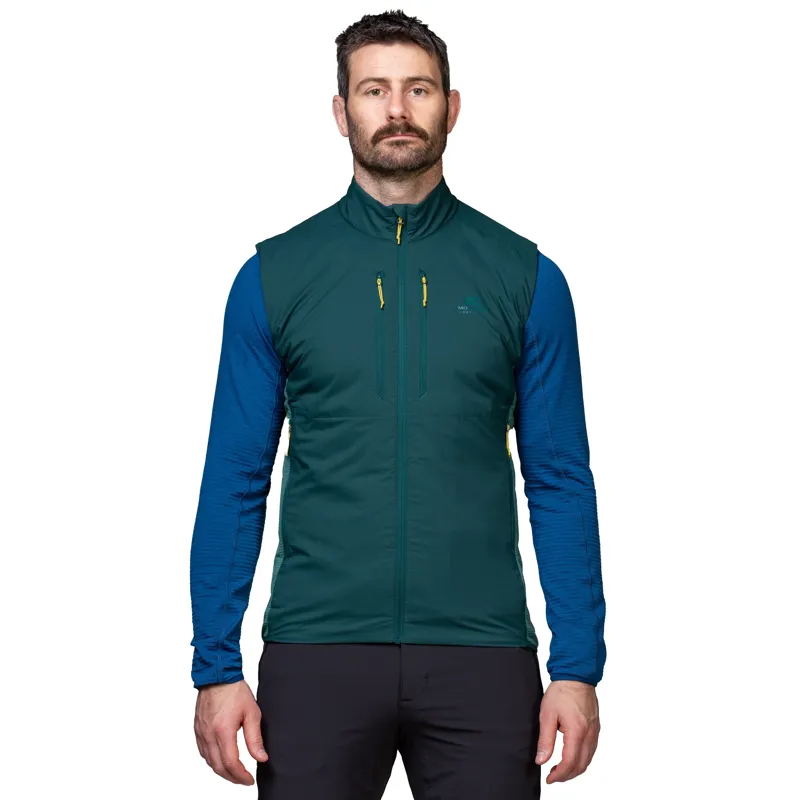 Mountain Equipment Mens Switch Vest - Red Rock-Dusk-1