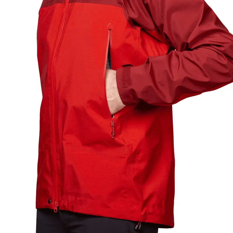 Mountain Equipment Mens Shigri Jacket - Chili Red-Merlot-5
