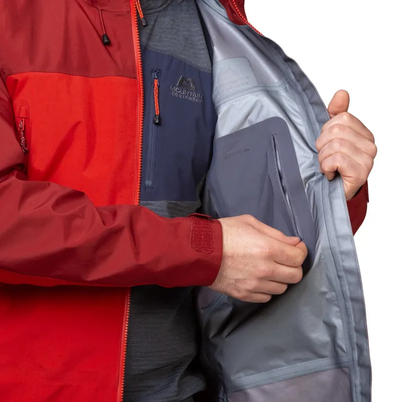 Mountain Equipment Mens Shigri Jacket - Chili Red-Merlot-7