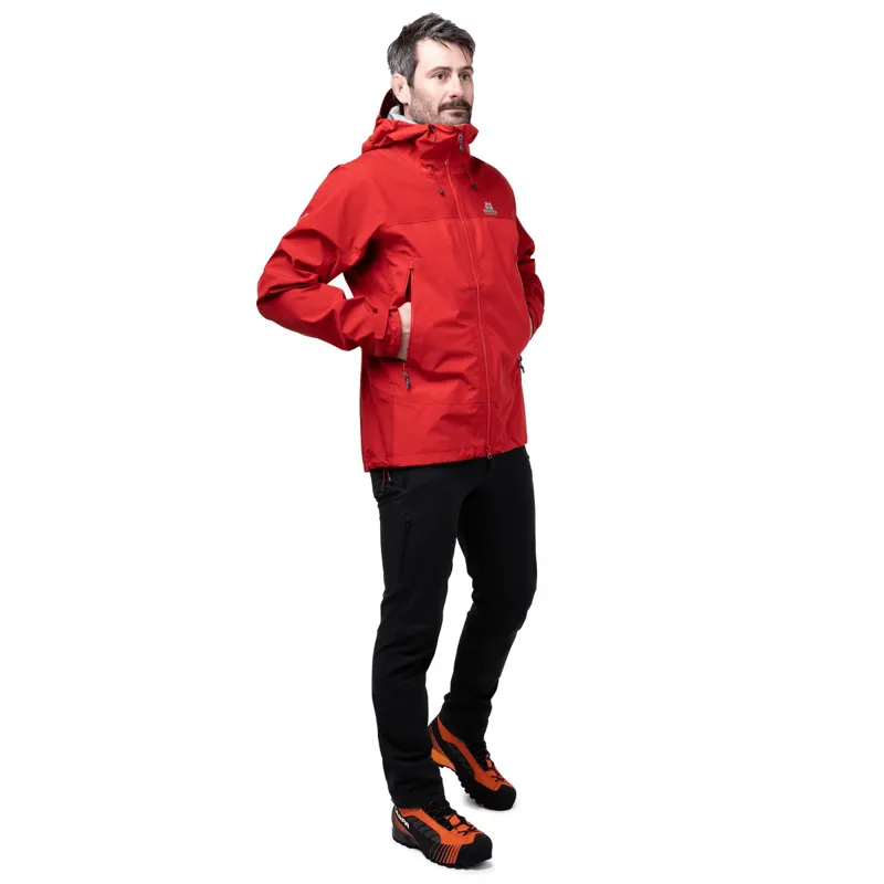 Mountain Equipment Mens Saltoro Jacket - Imperial Red-Crimson-3