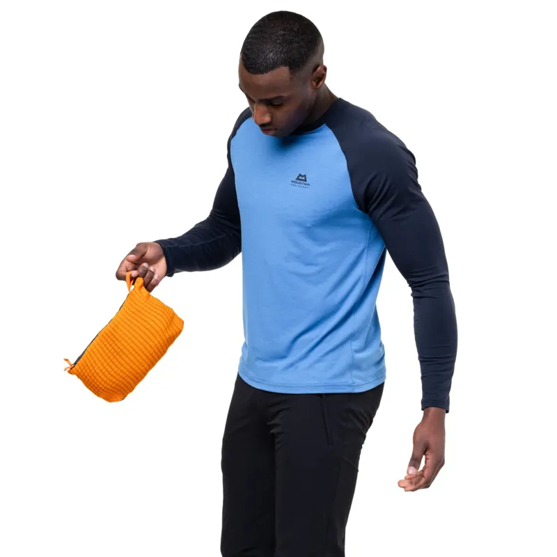 Mountain Equipment Mens Aerotherm Jacket - Blue Nights-Ember-11