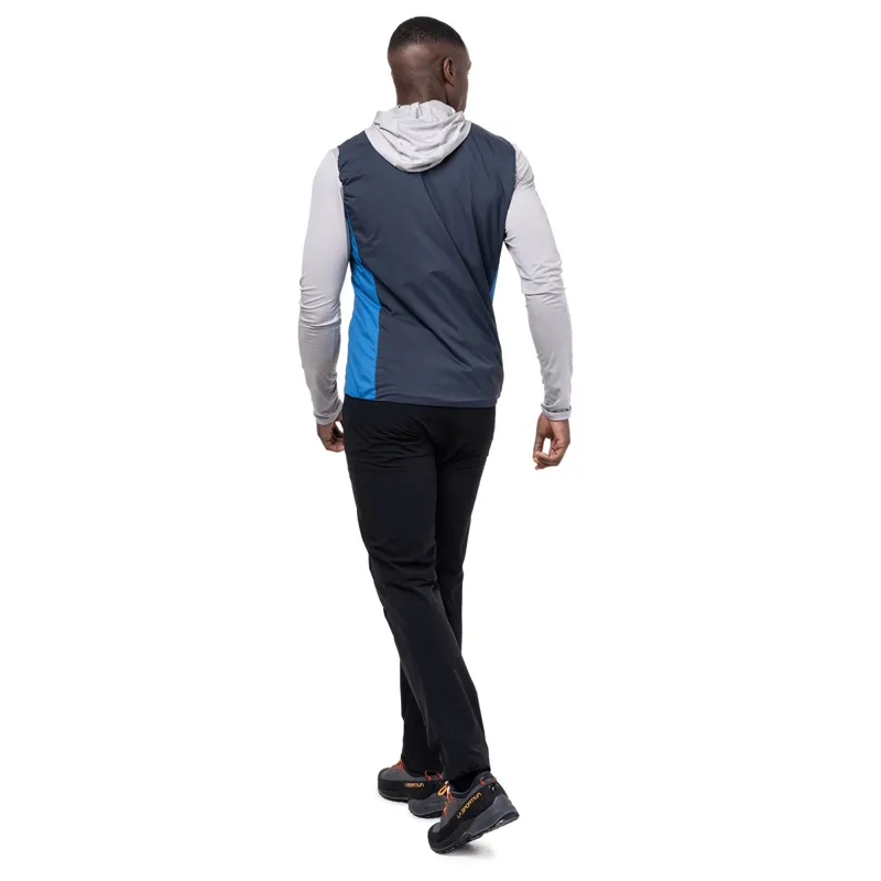 Mountain Equipment Mens Aerotherm Vest - Blue Nights-Ember-3