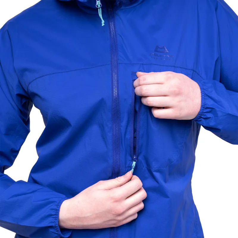 Mountain Equipment Womens Aerofoil Hooded Jacket - Vivid Blue-10
