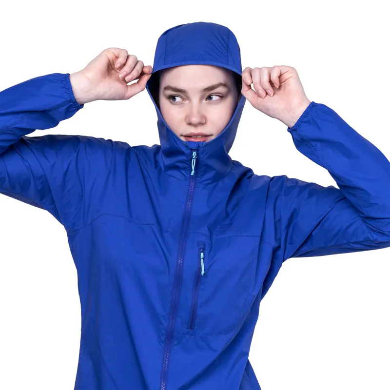 Mountain Equipment Womens Aerofoil Hooded Jacket - Blue Nights-9