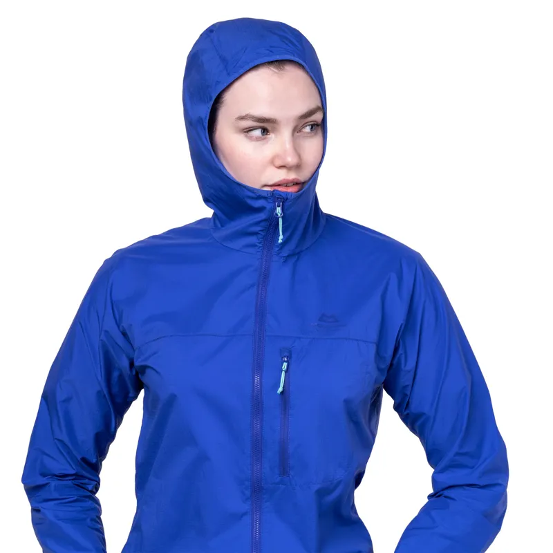 Mountain Equipment Womens Aerofoil Hooded Jacket - Blue Nights-8