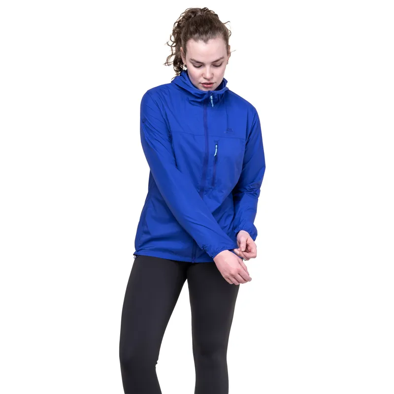 Mountain Equipment Womens Aerofoil Hooded Jacket - Vivid Blue-6