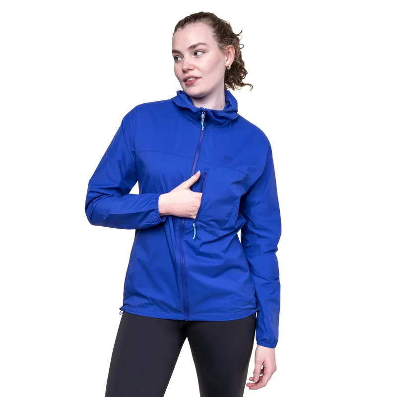 Mountain Equipment Womens Aerofoil Hooded Jacket - Vivid Blue-5