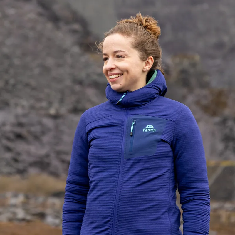 Mountain Equipment Womens Lumiko Hooded Jacket - Amethyst-Medieval-2