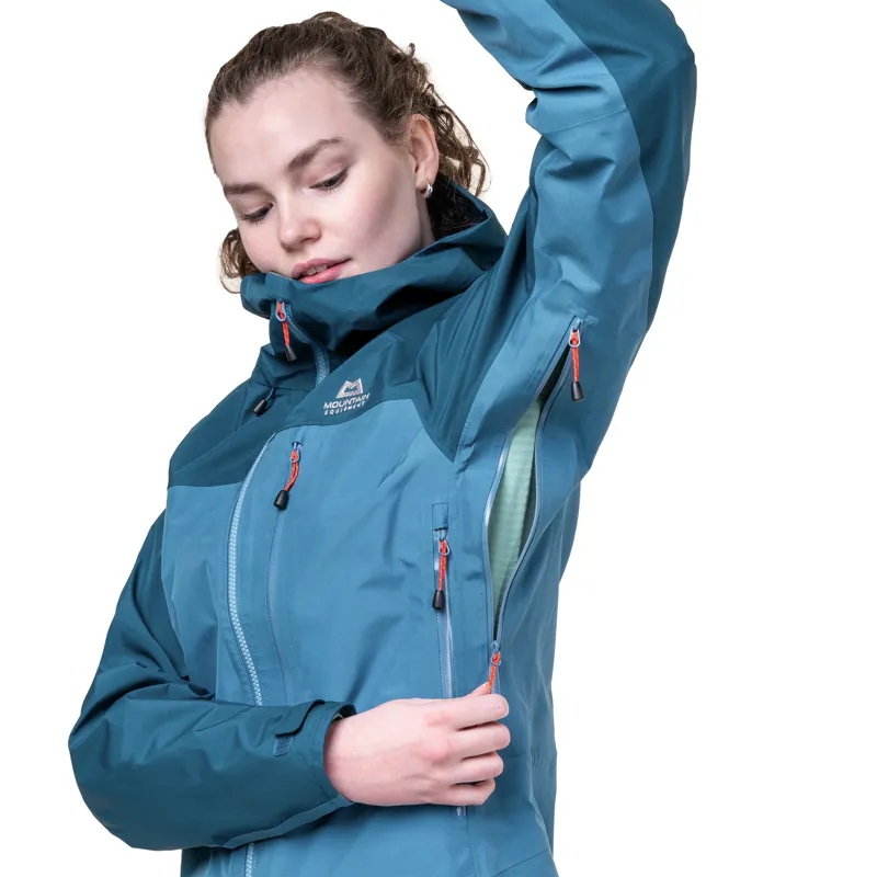 Mountain Equipment Womens Makalu Jacket - Mykonos-Majolica-7