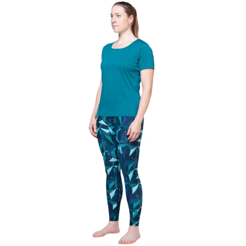 Mountain Equipment Womens Sereno Leggings - Cosmos-Amethyst Print-3