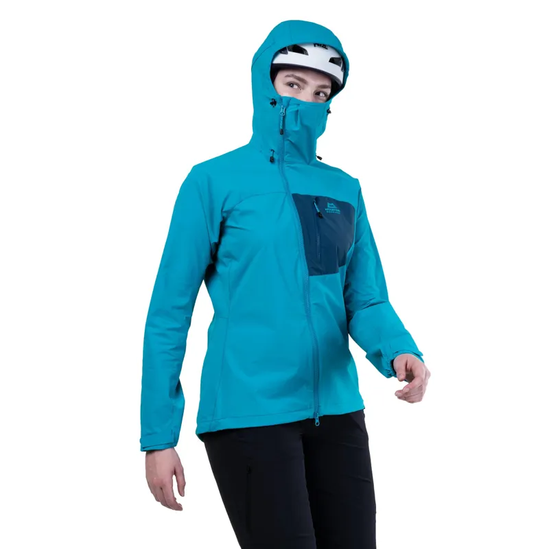Mountain Equipment Womens Squall Hooded Jacket - Topaz-Majolica-4