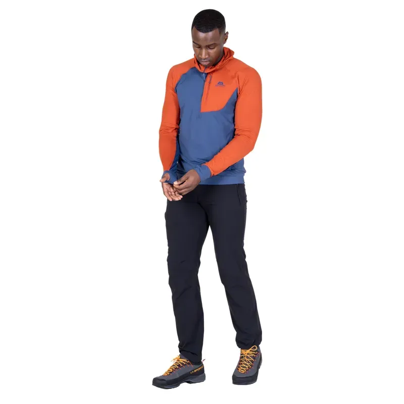 Mountain Equipment Mens Aiguille Hooded Top - Admiral Blue-9