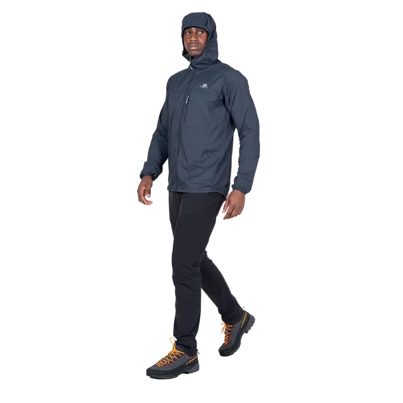 Mountain Equipment Mens Aerofoil Hooded Jacket - Blue Nights-4