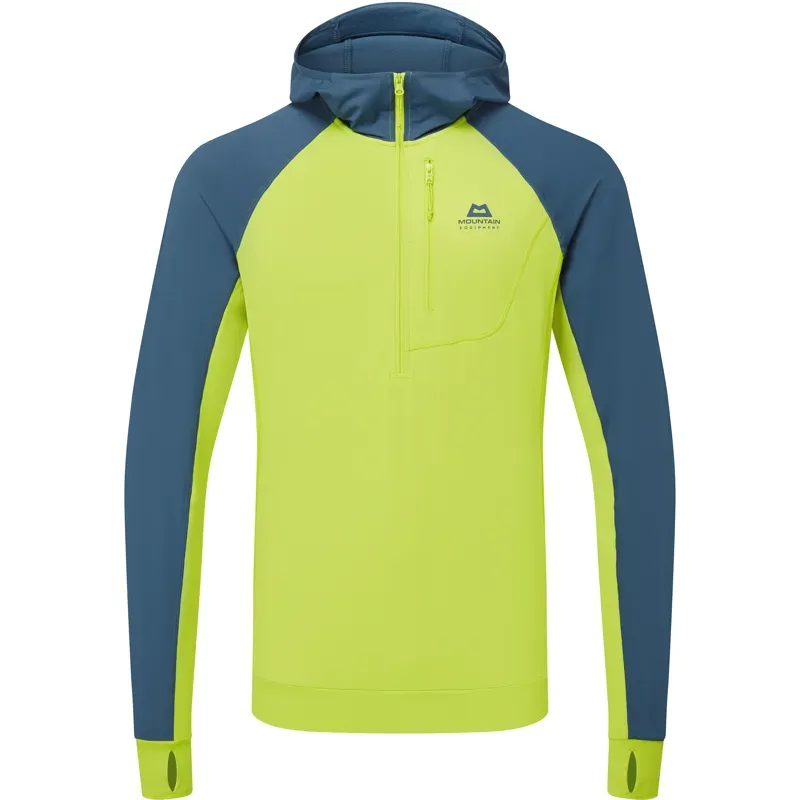 Mountain Equipment Mens Aiguille Hooded Top - Vine-Majolica