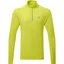 Mountain Equipment Mens Cerrig Long Sleeved Zip-Tee - Vine Green