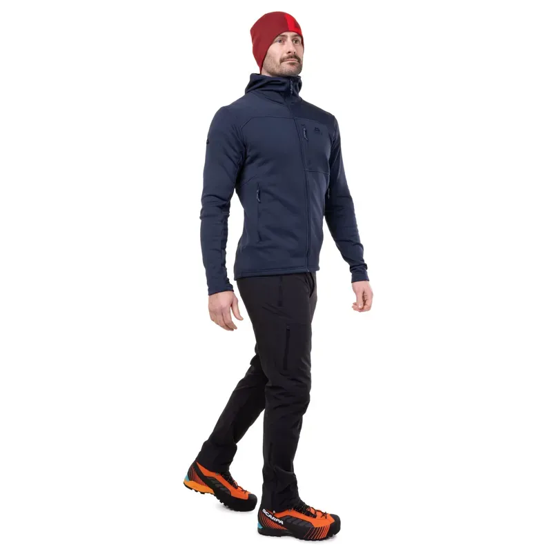 Mountain Equipment Mens Durian Hooded Jacket - Admiral Blue-2
