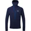 Mountain Equipment Mens Eclipse Hooded Zip-T Fleece - Medieval Blue