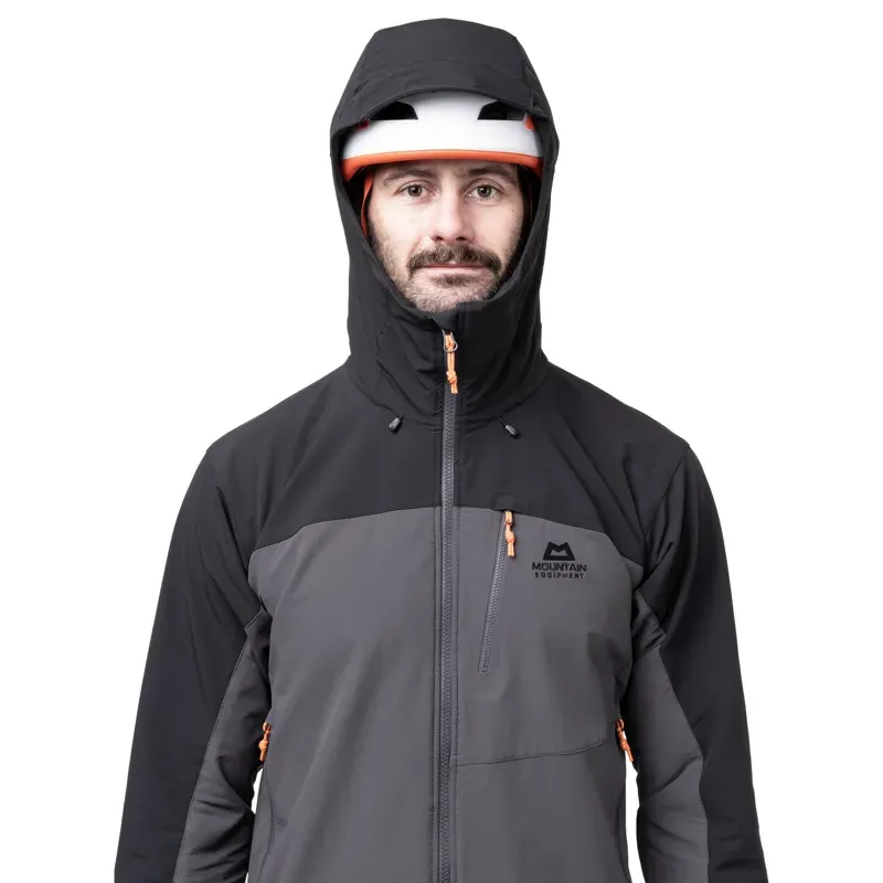 Mountain Equipment Mens Frontier Jacket - Anvil Grey-Black-6
