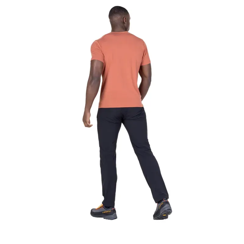 Mountain Equipment Mens Headpoint Emblem Tee - Etruscan Red-4