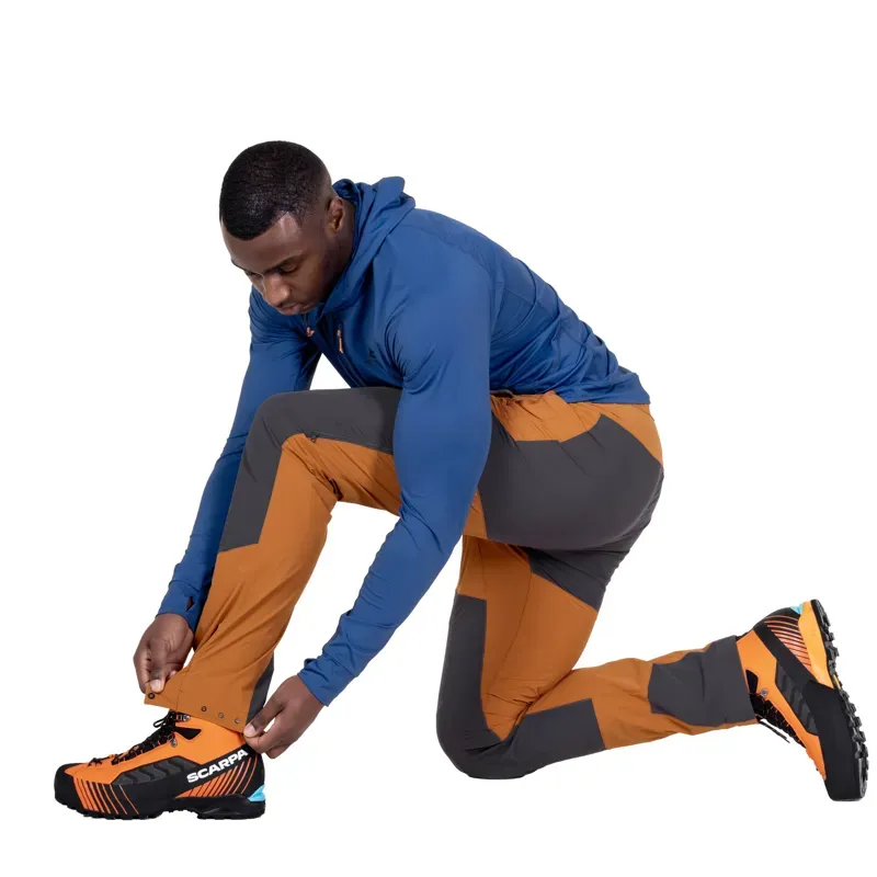 Mountain Equipment Mens Ibex Alpine Trousers - Cafe-Anvil Grey-9