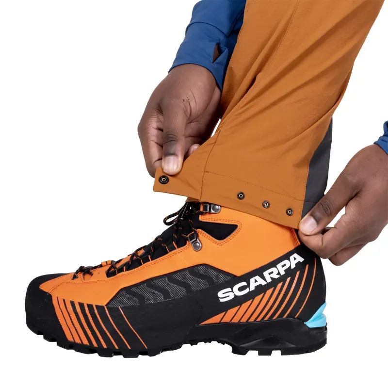 Mountain Equipment Mens Ibex Alpine Trousers - Cafe-Anvil Grey-10