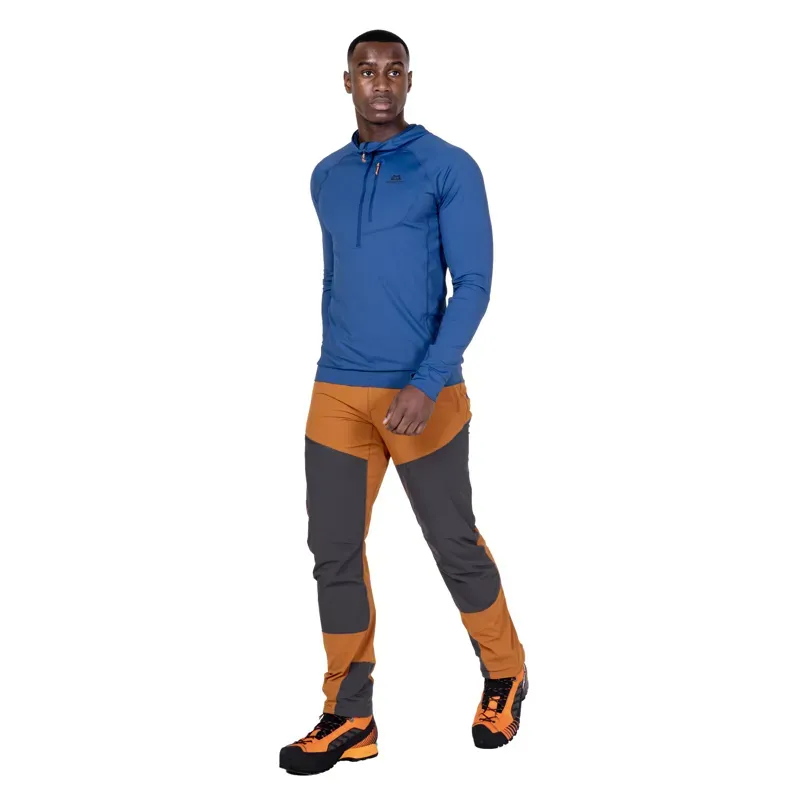 Mountain Equipment Mens Ibex Alpine Trousers - Cafe-Anvil Grey-2