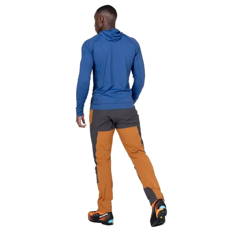 Mountain Equipment Mens Ibex Alpine Trousers - Cafe-Anvil Grey-4