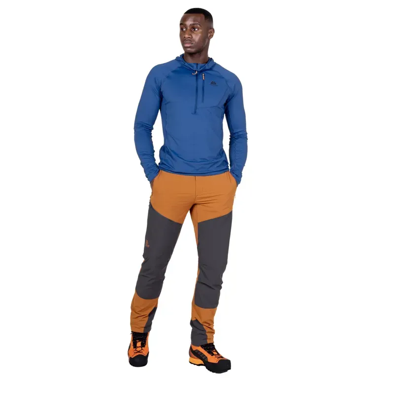 Mountain Equipment Mens Ibex Alpine Trousers - Cafe-Anvil Grey-5