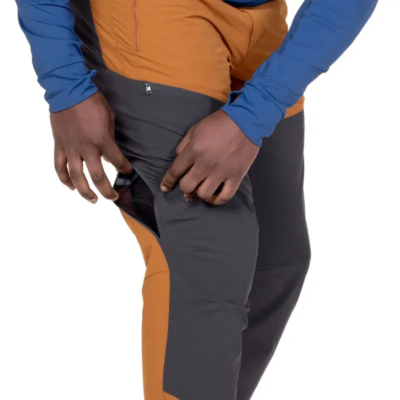 Mountain Equipment Mens Ibex Alpine Trousers - Cafe-Anvil Grey-8