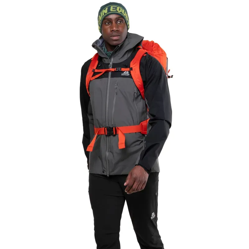 Mountain Equipment Mens Lhotse Jacket - Anvil Grey-Black-10