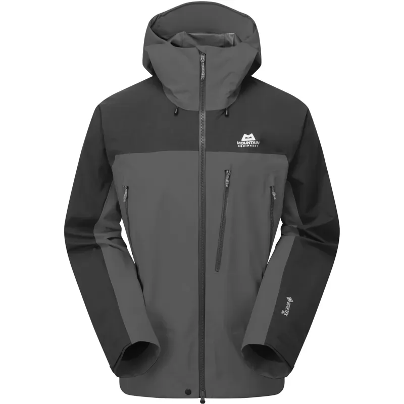 Mountain Equipment Mens Lhotse Jacket - Anvil Grey-Black