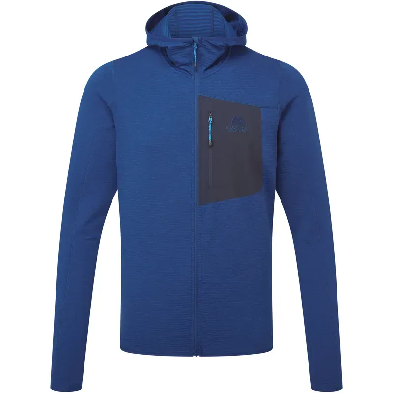 Mountain Equipment Mens Lumiko Hooded Jacket - Admiral-Cosmos