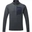 Mountain Equipment Mens Lumiko Zip-T Fleece - Ombre Blue-Cosmos