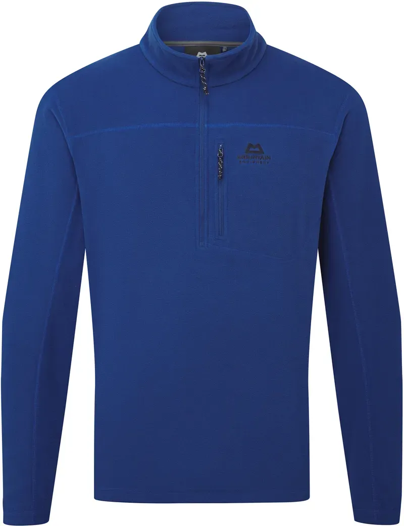 Mountain Equipment Mens Micro Zip-T Fleece - Admiral Blue
