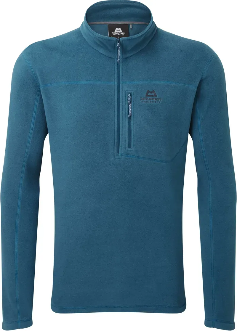 Mountain Equipment Mens Micro Zip-T Fleece - Majolica Blue