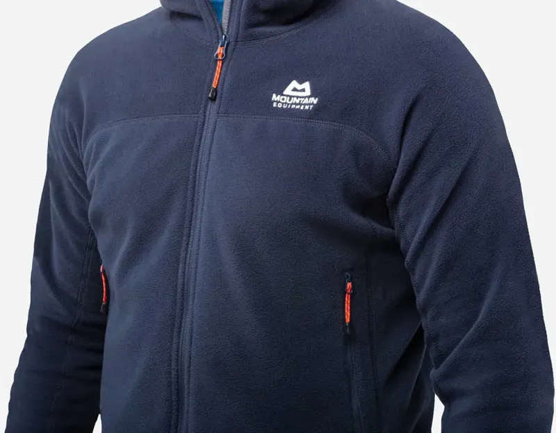Mountain Equipment Mens Micro Zip Fleece Jacket - Black-4
