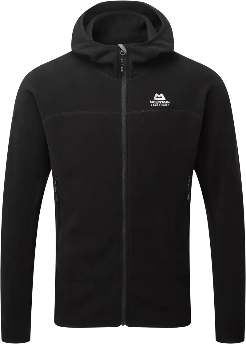 Mountain Equipment Mens Micro Zip Fleece Jacket - Black