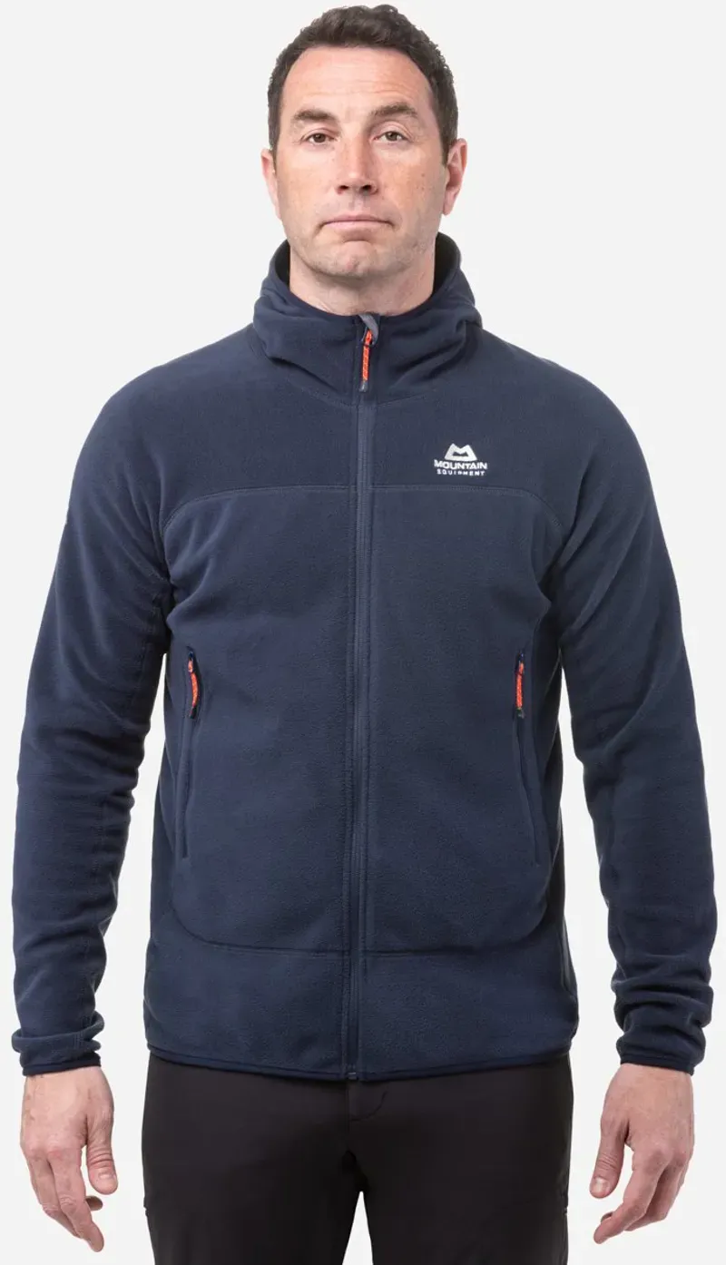 Mountain Equipment Mens Micro Zip Fleece Jacket - Cosmos-1
