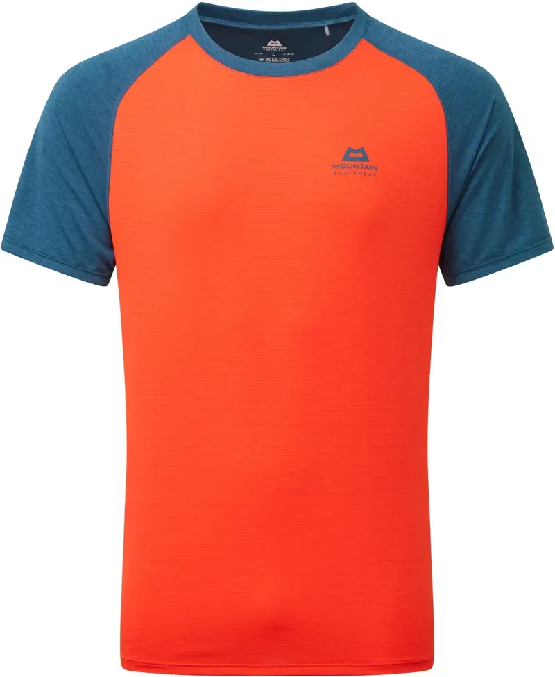 Mountain Equipment Mens Nava Crew - Cardinal-Majolica