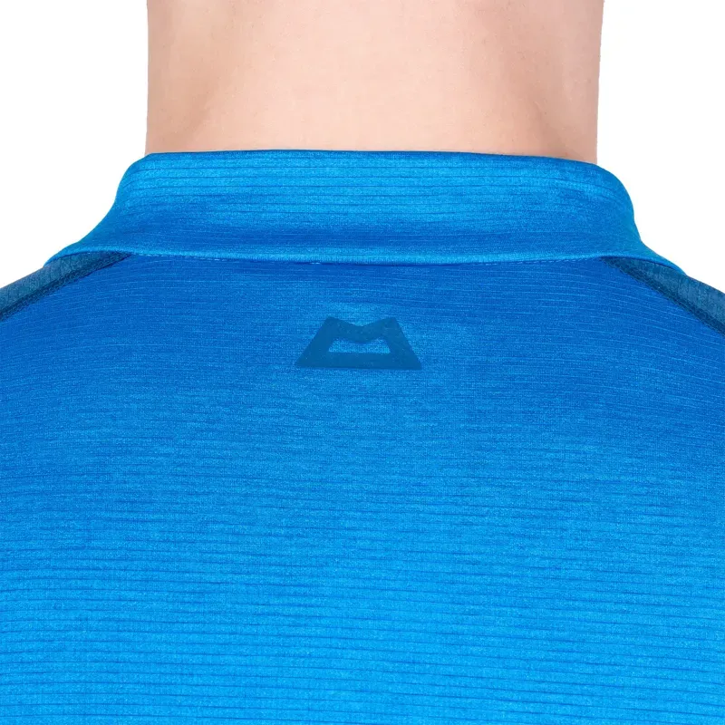 Mountain Equipment Mens Nava Long Sleeved Zip T - Atlantic-Admiral-8