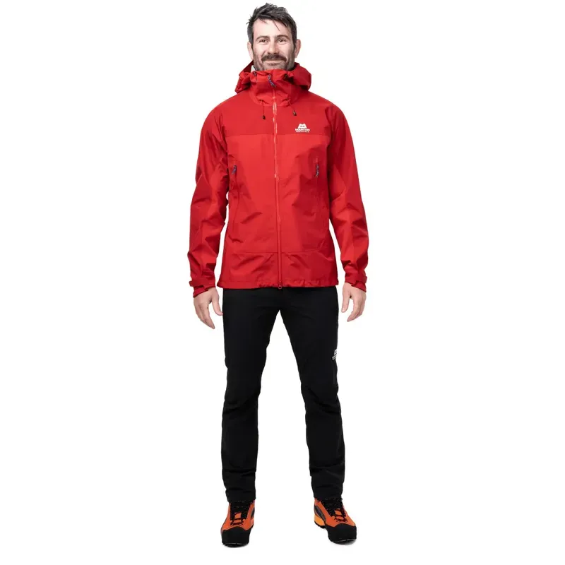 Mountain Equipment Mens Saltoro Jacket - Imperial Red-Crimson-5