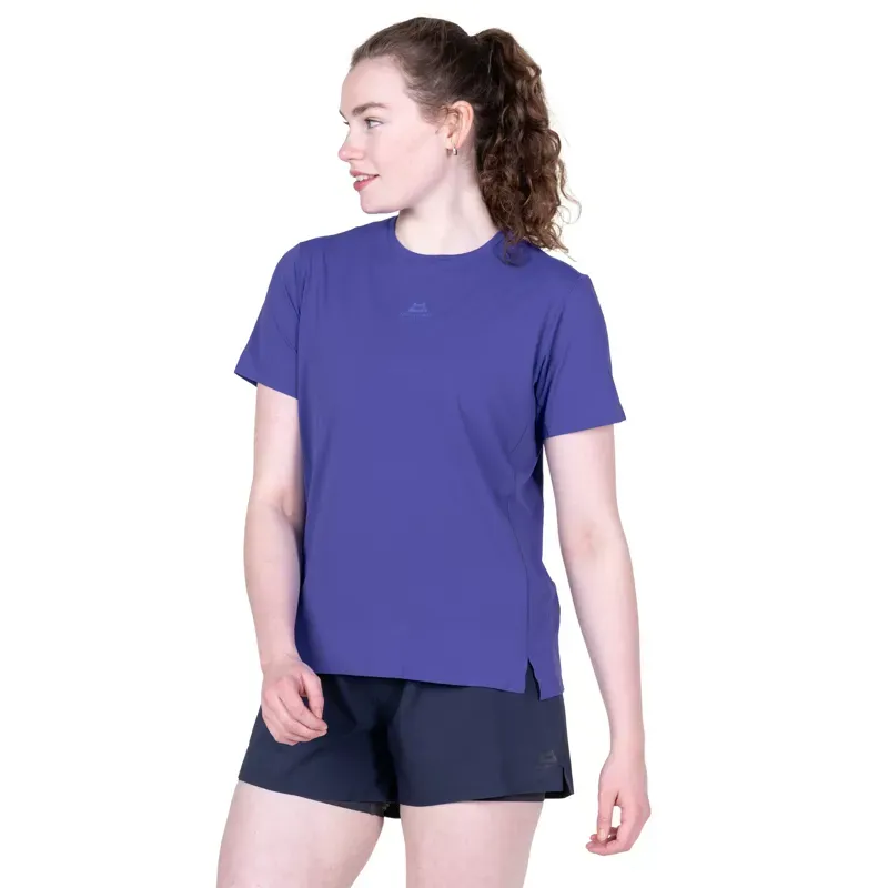 Mountain Equipment Womens Agilix Tee - Clematis-2