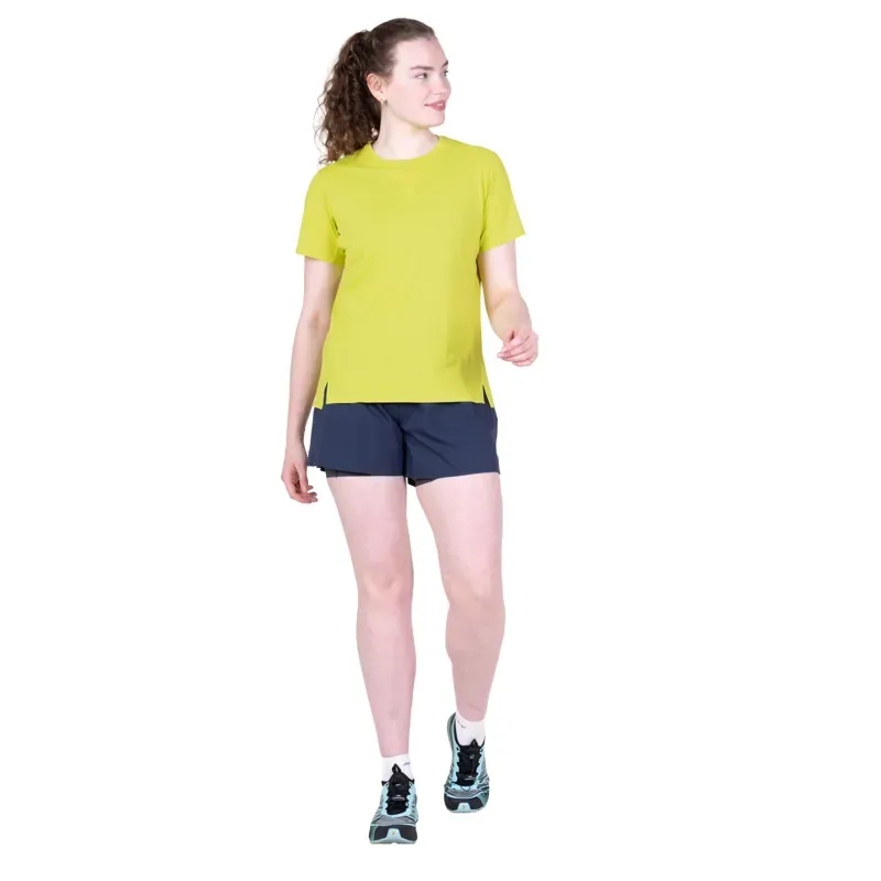 Mountain Equipment Womens Agilix Tee - Vine Green-1