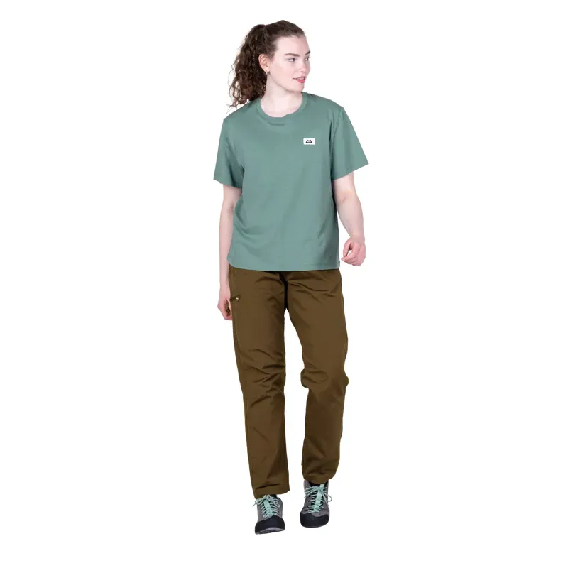 Mountain Equipment Womens Burren Tee - Sage-1