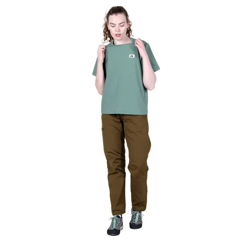 Mountain Equipment Womens Burren Tee - Sage-2